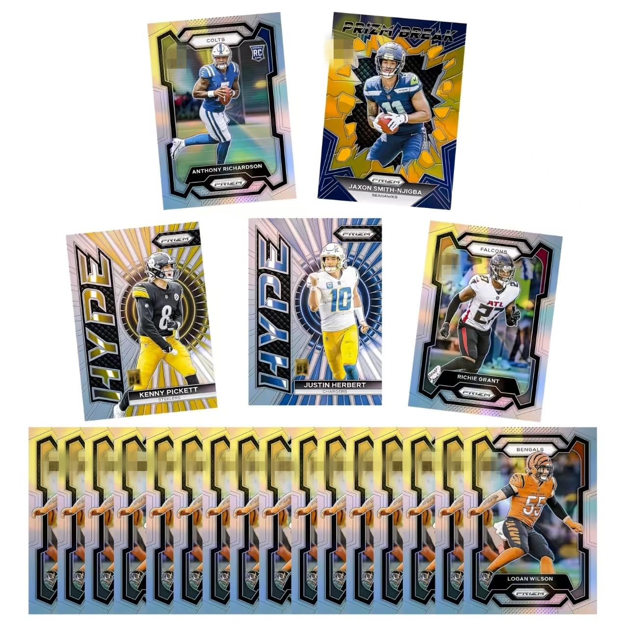 Football Trading Cards Mystery Pack for Kids Adults & Collectors
| 50 Card Football Trading Card Mystery Pack - No Repe